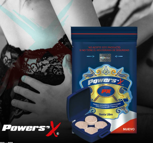 Power´s Sex x 4 Comprimidos Paquete x 100